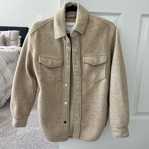 Abercrombie Tan Shacket